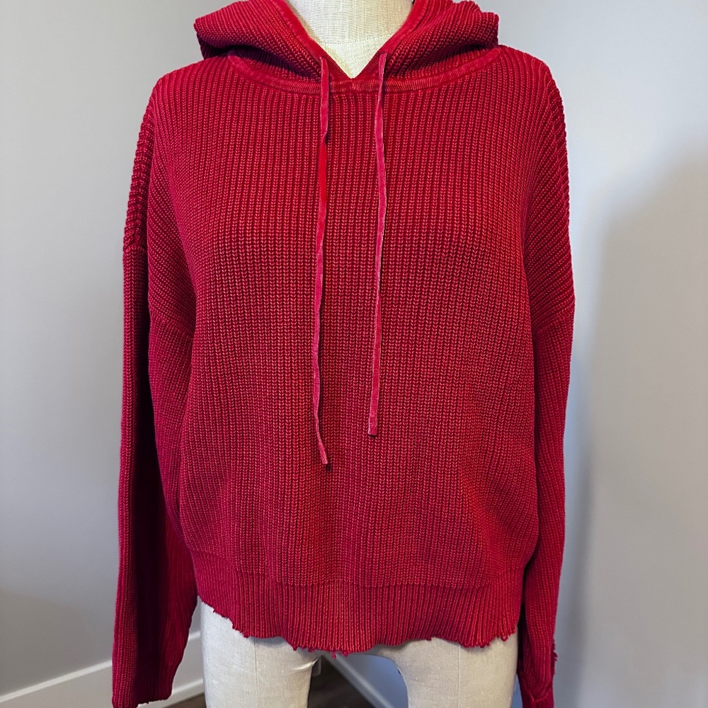 Red RtA sweater